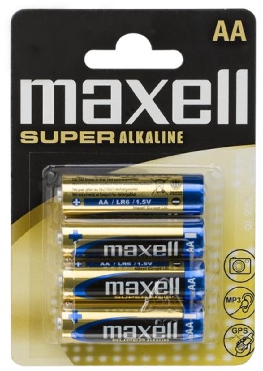 MAXELL | Maxell Super Alkaline Aa Lr6 4uds