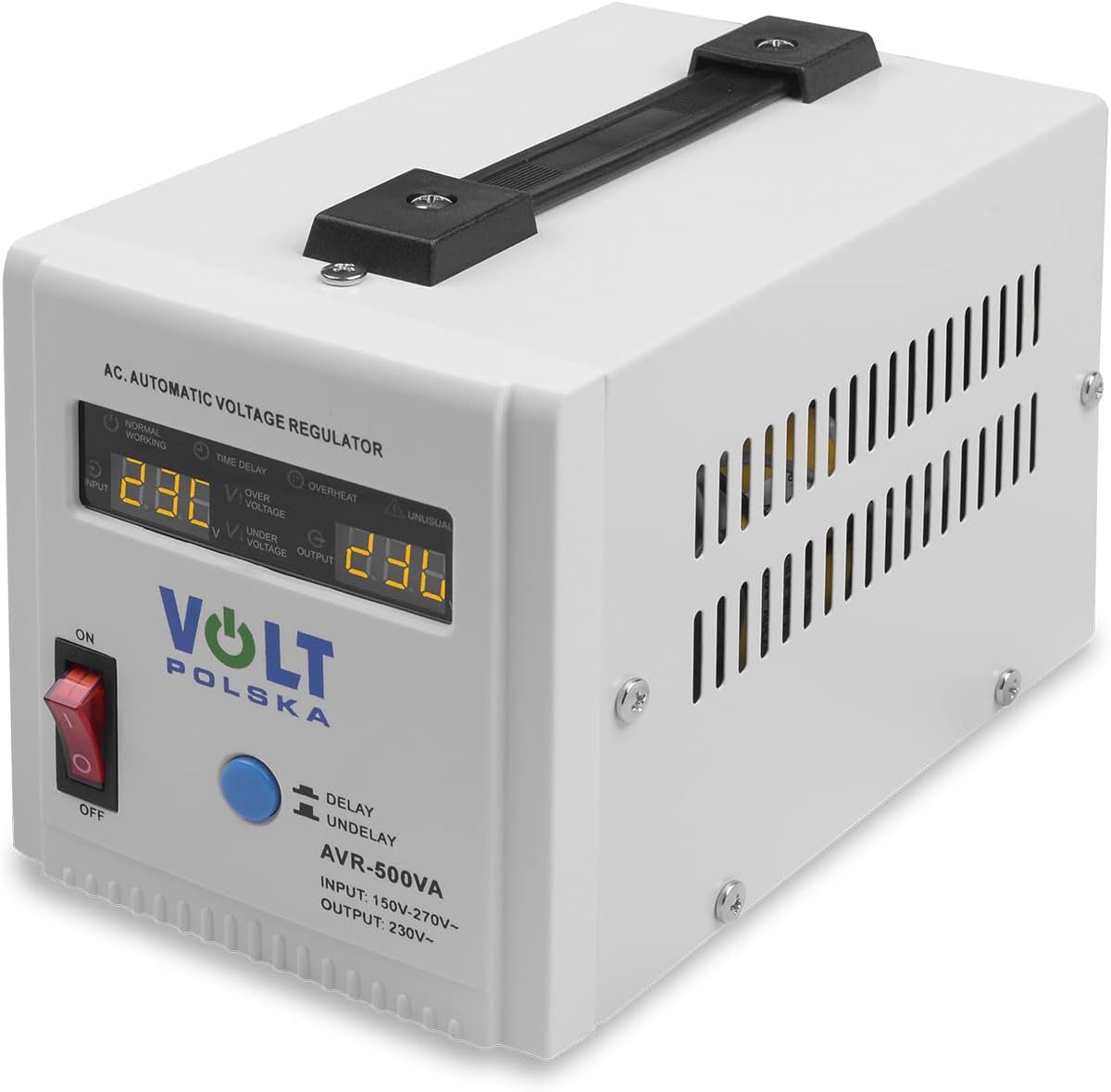 Automatische Spanningsstabilisator 500VA met Spanningsregeling