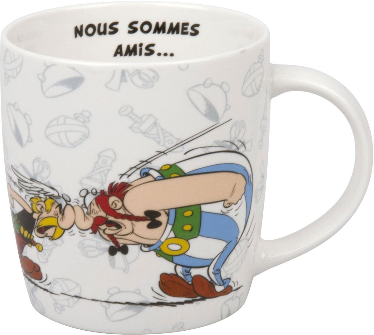 Asterix en Obelix mok Nous sommes amis