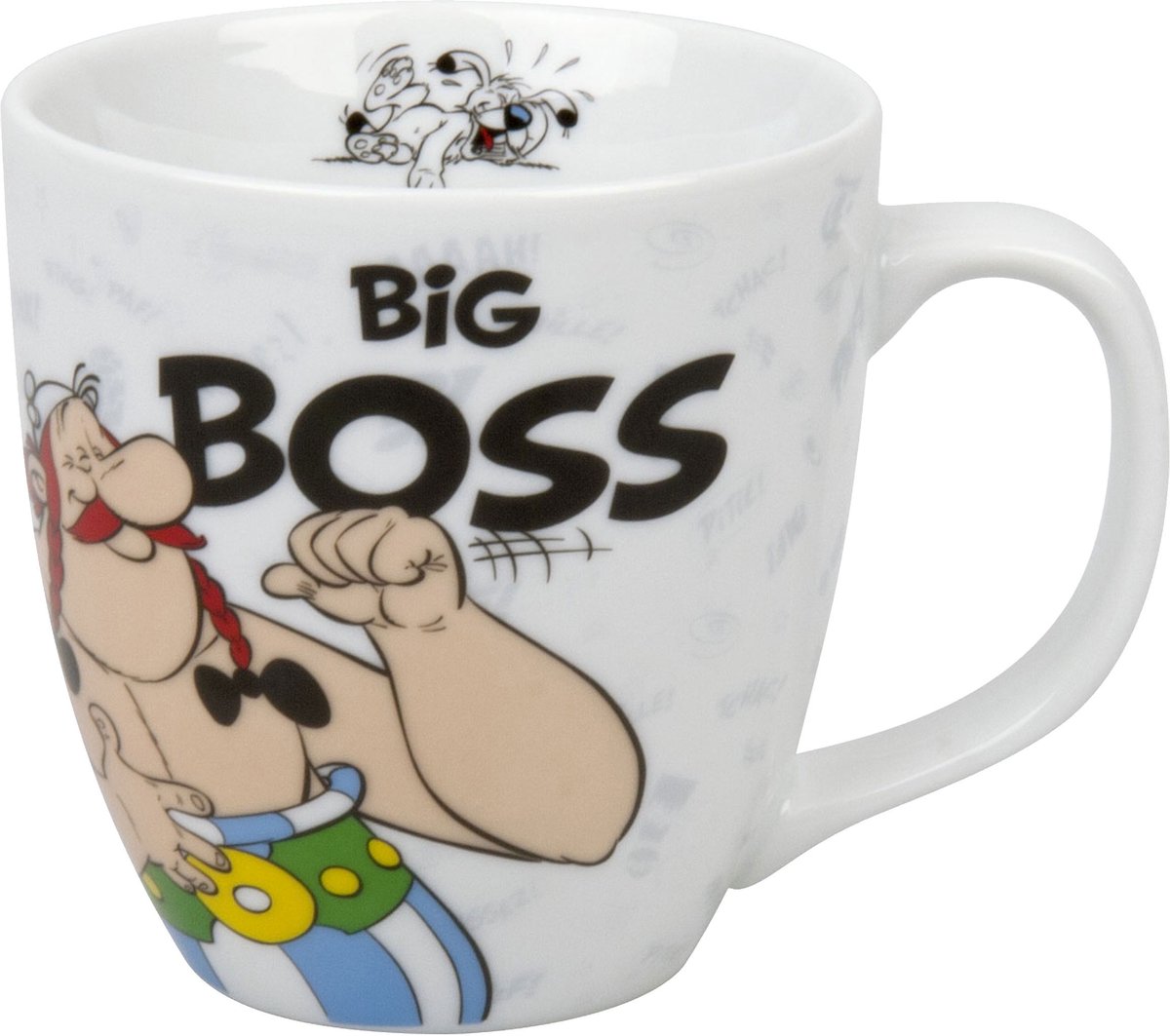 Könitz Karakters Mok - Big Boss, Obelix, koffiemok, koffiekop, Asterix, porselein, 400 ml, 11 1 157 2248