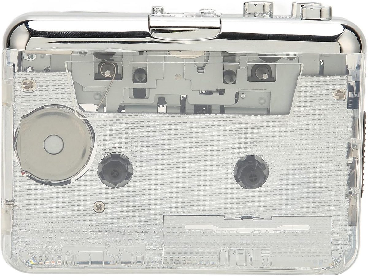 Draagbare Casettespeler - USB Cassette naar MP3 Converter voor PC en Mac