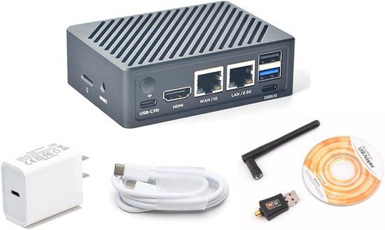 Open Source Mini Router met 2.5Gbps Ethernet, 8GB RAM en NPU voor NAS ...