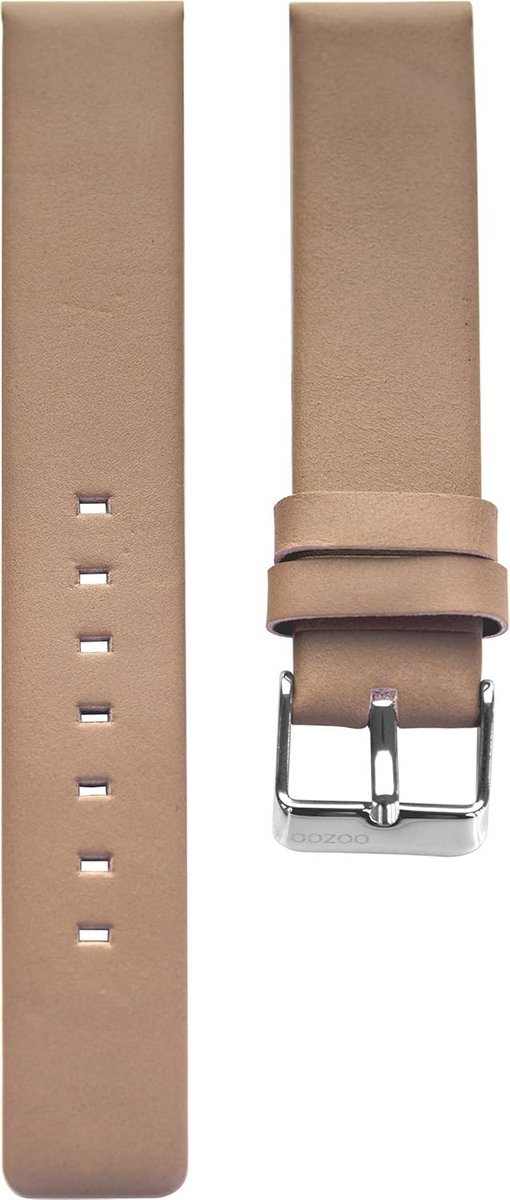 Leren Horlogeband met Gesp voor Standaard Aanzet