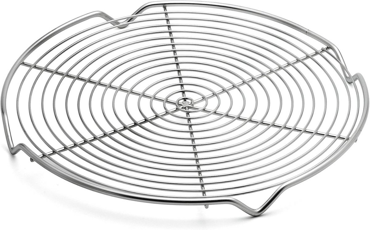 Rvs Taartrooster - Koelrek voor Taarten en Gebak - Diameter 36 cm