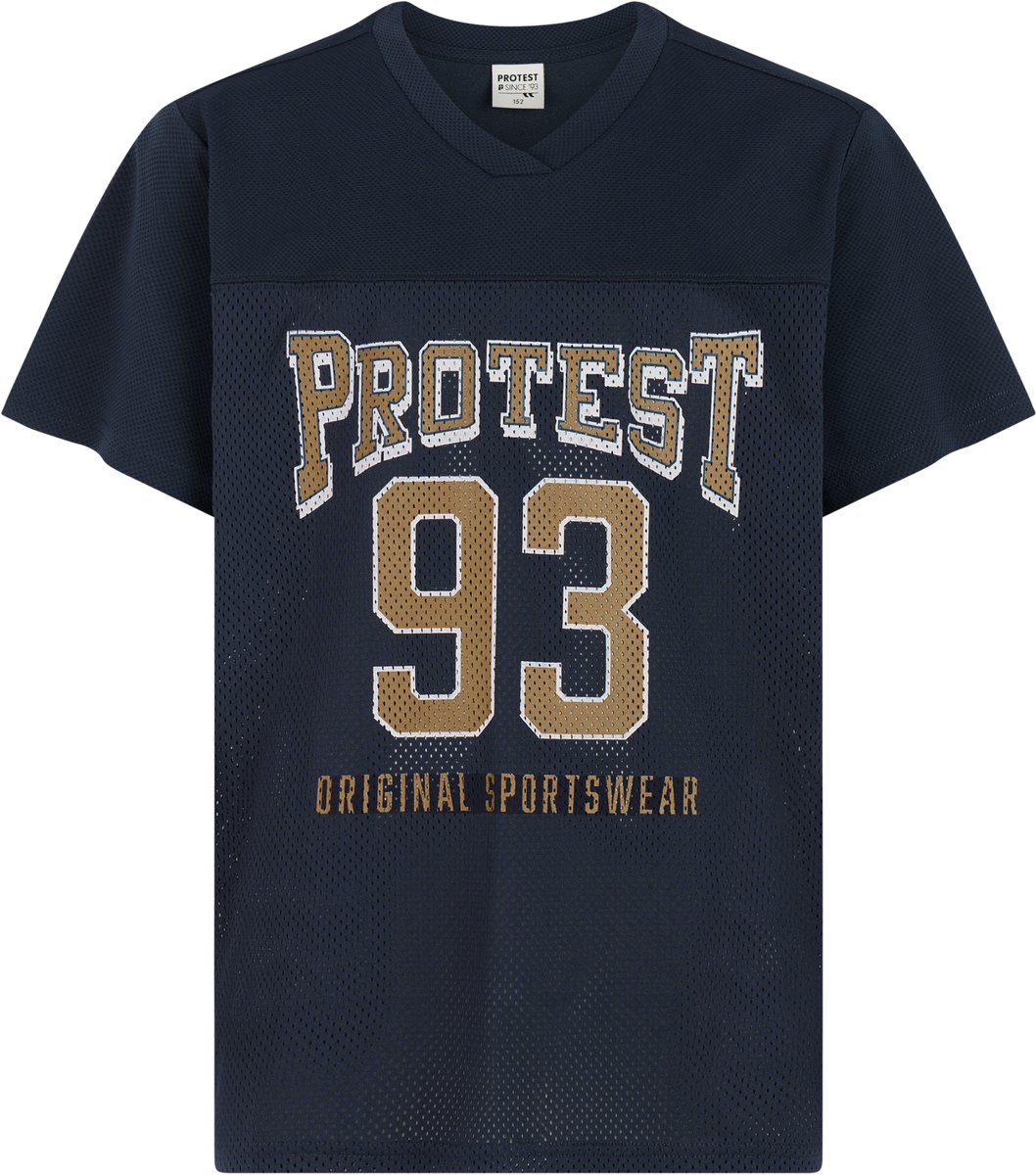 Protest PRTNiels JR T-shirt Jongens Korte mouwen V hals Marineblauw