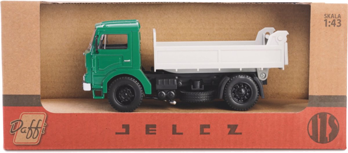 Daffi Jelcz 317 Serie - Terrein Vrachtwagen - 1:43 Schaal - Groen