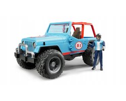 Bruder Jeep Cross-country terreinwagen met bestuurder 1:16 02541