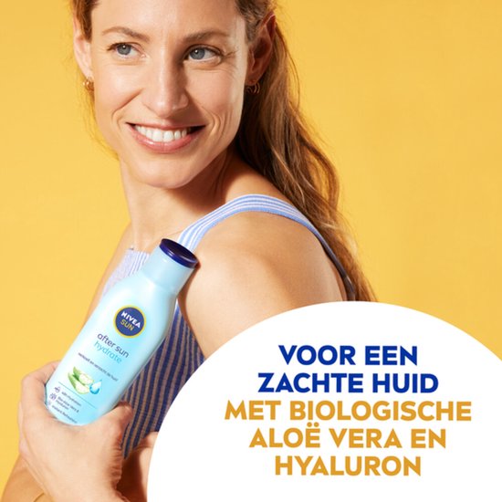NIVEA SUN Hydraterende & Kalmerende Aftersun Lotion - Met Hyaluronzuur en Aloë Vera - 400 ml