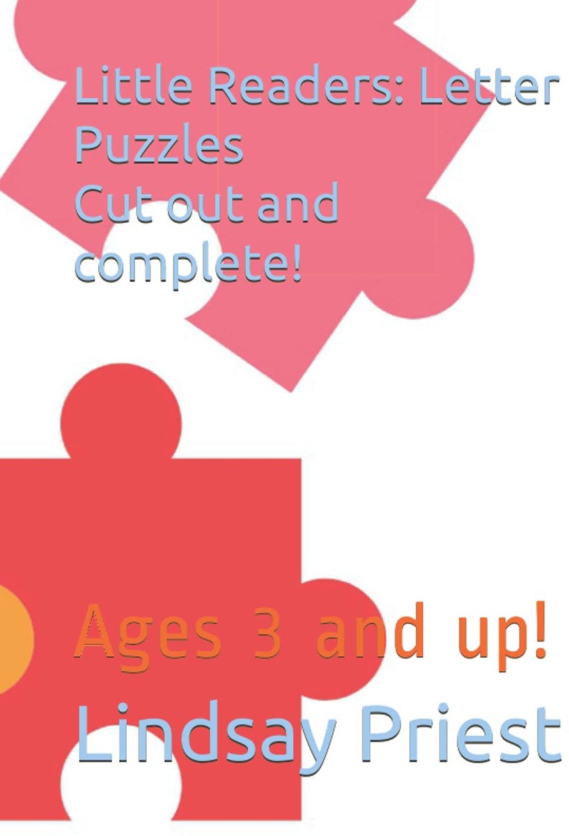 Letter Puzzels - Educatief Speelgoed - Leren Lezen - Uitknipbaar en Lamineerbaar - 21.59 x 27.94 cm