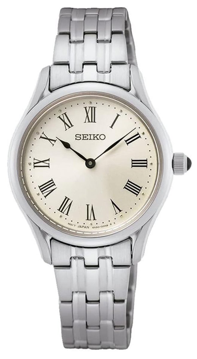 Seiko SWR069P1 Horloge - Staal - Zilverkleurig - Ø 29 mm