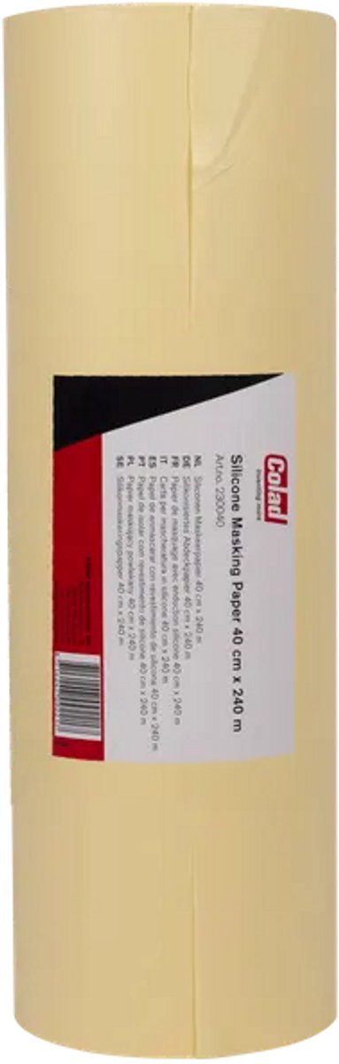 COLAD Siliconen Maskeerpapier 40cm x 240 meter