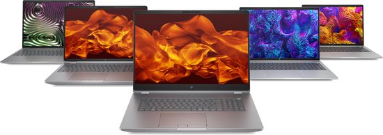 "HP ZBook 8 G1i Wolf Pro Security Edition Intel Core Ultra 7 255H Mobiel werkstation 35,6 cm (14"") WUXGA 32 GB DDR5-SDRAM 1 TB SSD Wi-Fi 7 (802.11be) Windows 11 Pro AI PC Zilver" - HP - Hoofdafbeelding