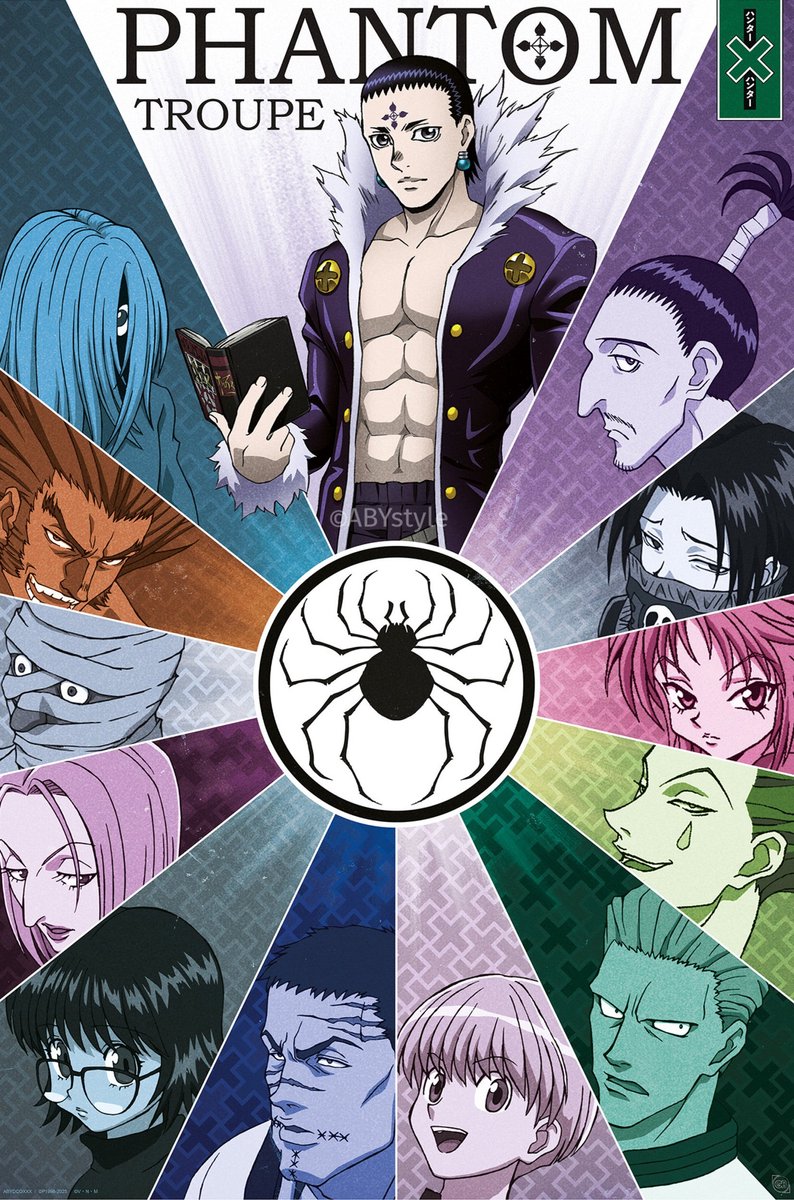 Poster Hunter x Hunter - Spider Members 61x91,5cm