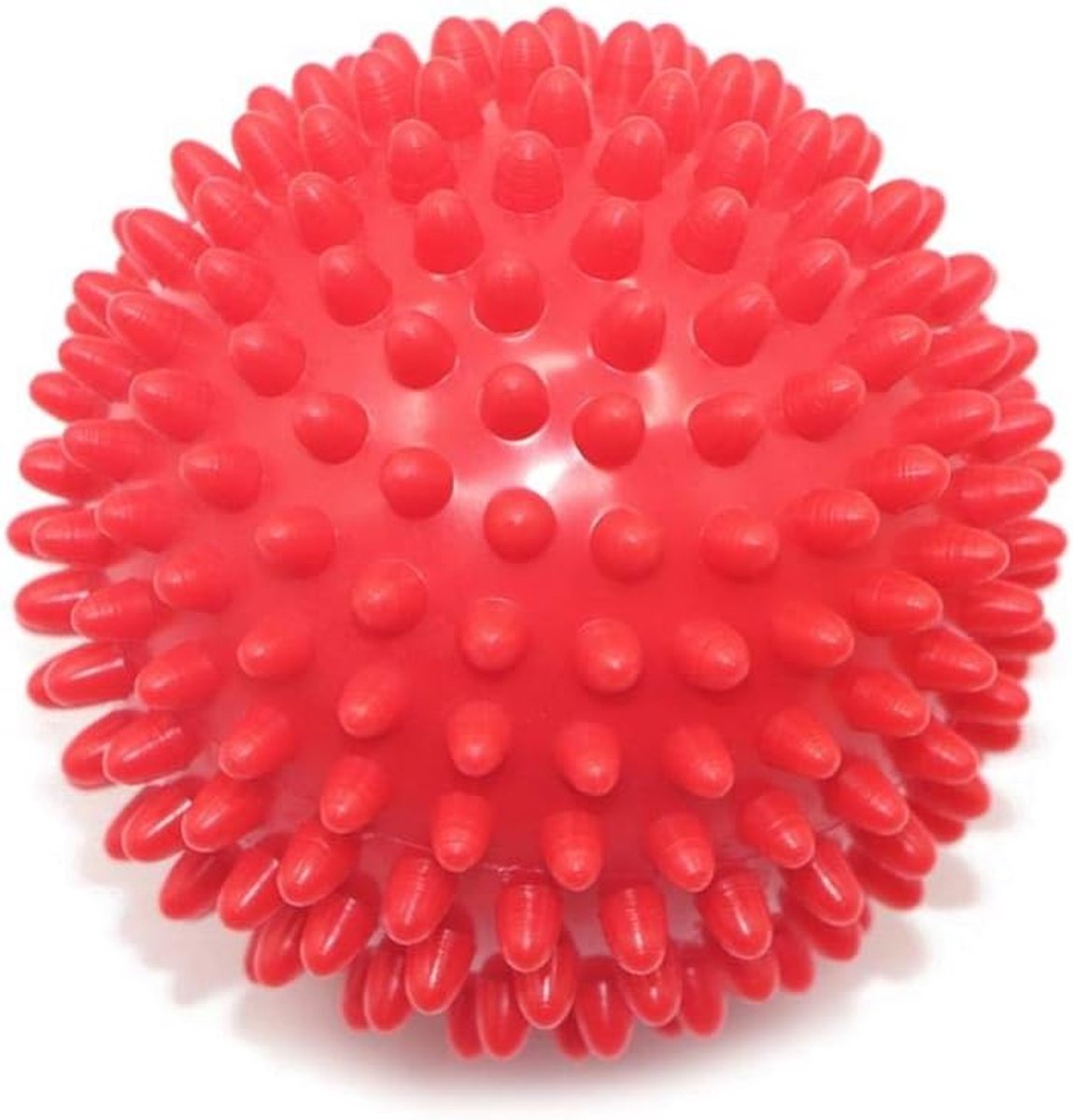 Massage Bal - Trigger Point Bal - Spierherstel - Duurzaam Stekelig Ontwerp - 7.5 cm - Rood