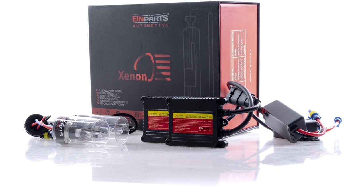 Einparts Xenon Kit Canbus H7R 6000K Slim 35W Voor Auto Optimal