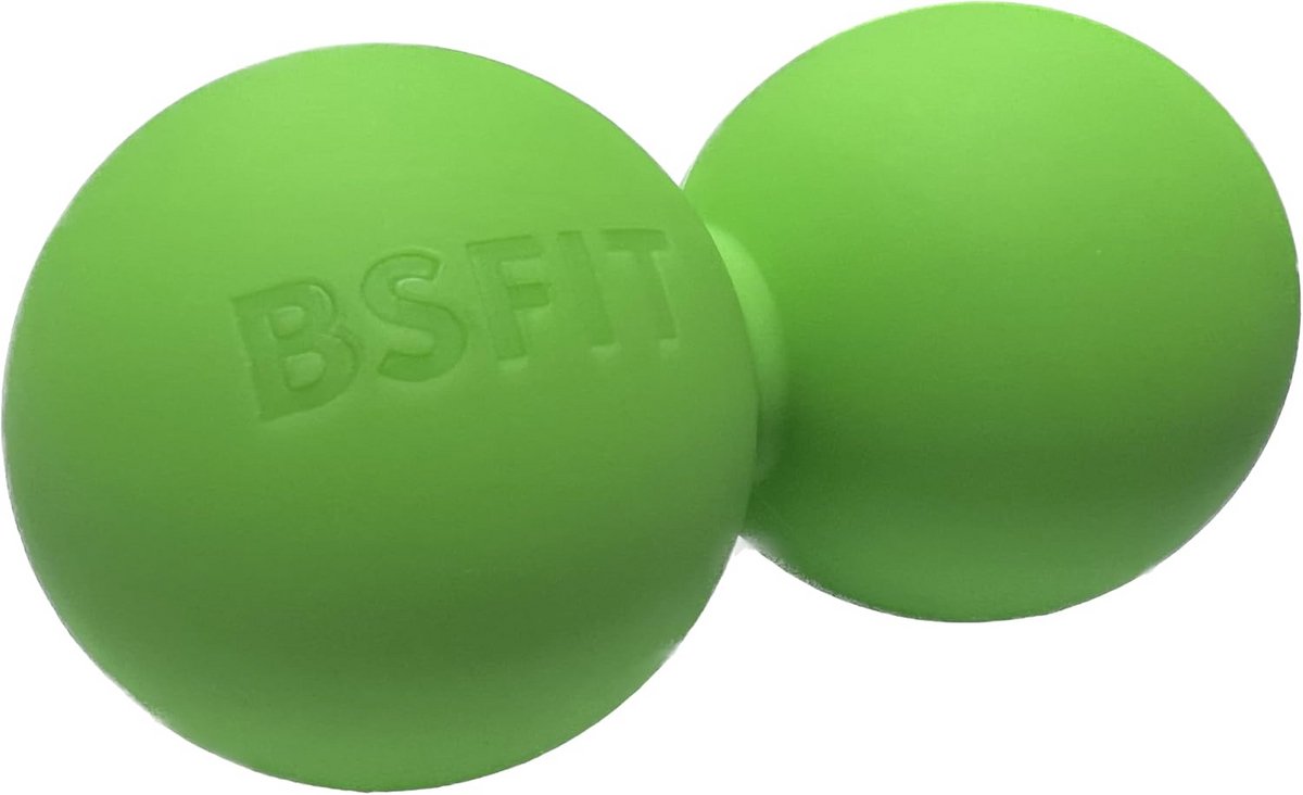 Dubbele Massagebal - Fysio Bal - Spierontspanning - Ergonomisch Ontwerp - 13x8x8 cm