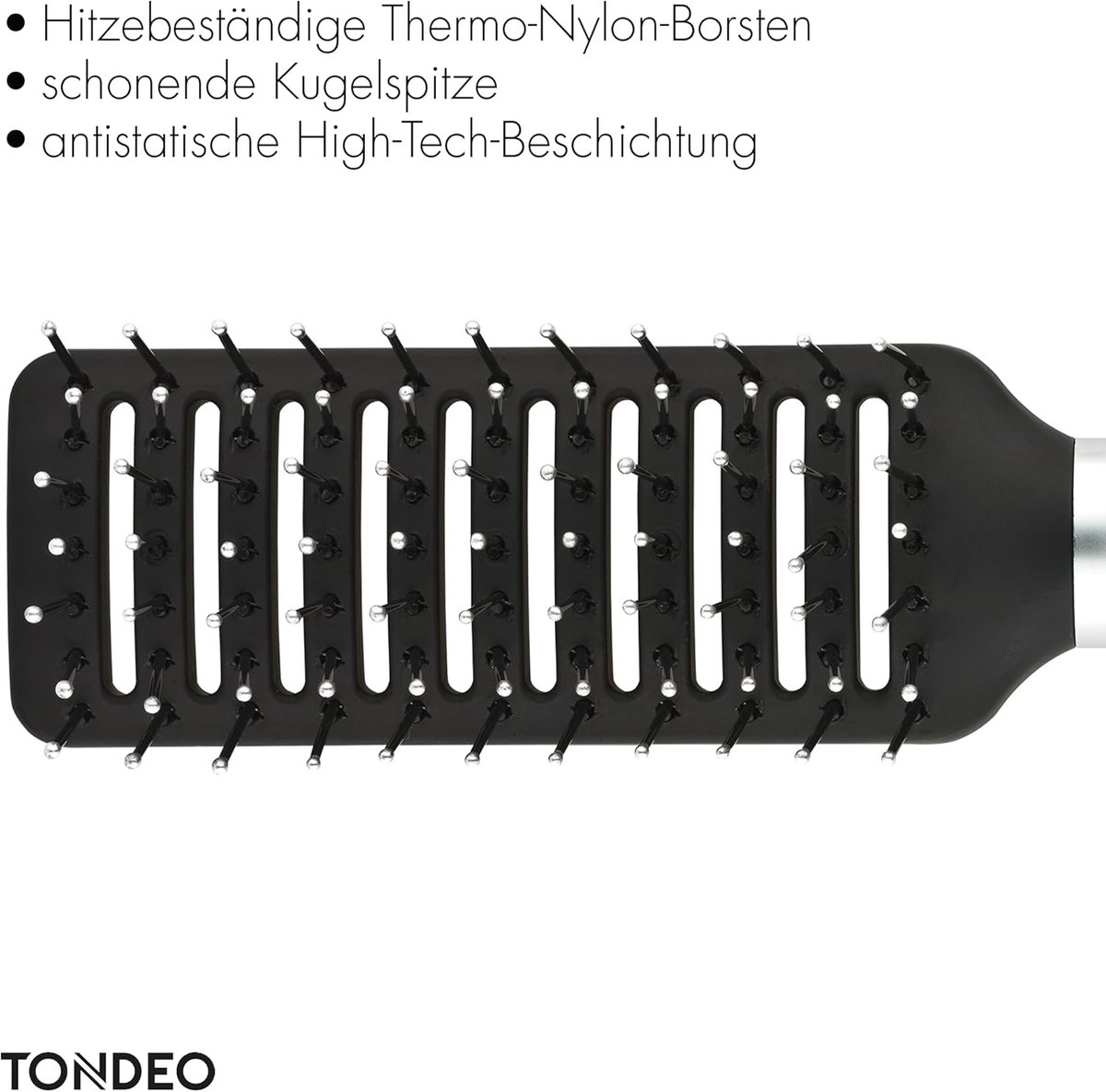 Gebogen Vent Brush - Föhnborstel Styling - Volume Creëren - Optimale Luchtstroom - Lichtgewicht 84g