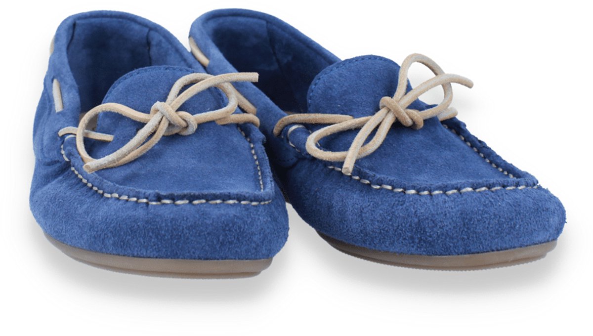 Hee! Dames Bootschoen | Blauw | Maat: 40