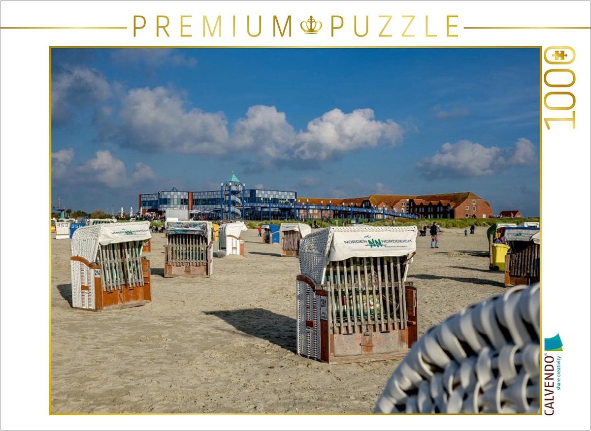 Legpuzzel 1000 Stukjes - Fotopuzzel Zeezicht - Ontspannend Tijdverdrijf - Gedetailleerd Kustlandschap - 64 x 48 cm - Meerdere Kleuren
