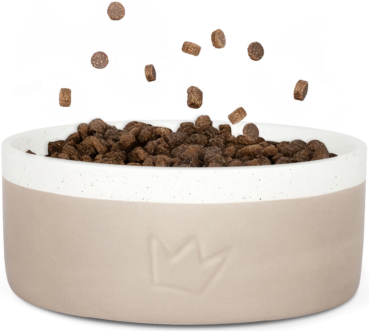 Rudelkönig Hondenvoerbak 900ml – Voerbak Hond Keramiek met antislip noppen - Drinkbak Hond
