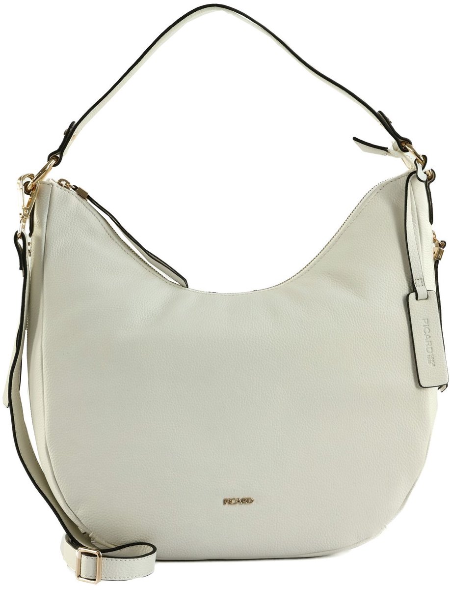 PICARD schoudertas Java Shoulder Bag White Lily wit