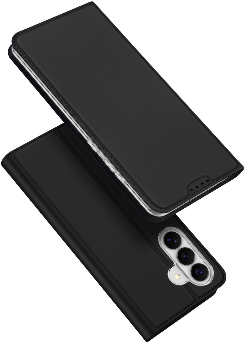 Dux Ducis Geschikt voor Samsung Galaxy S26 Plus - Slim bookcase hoesje - Zwart