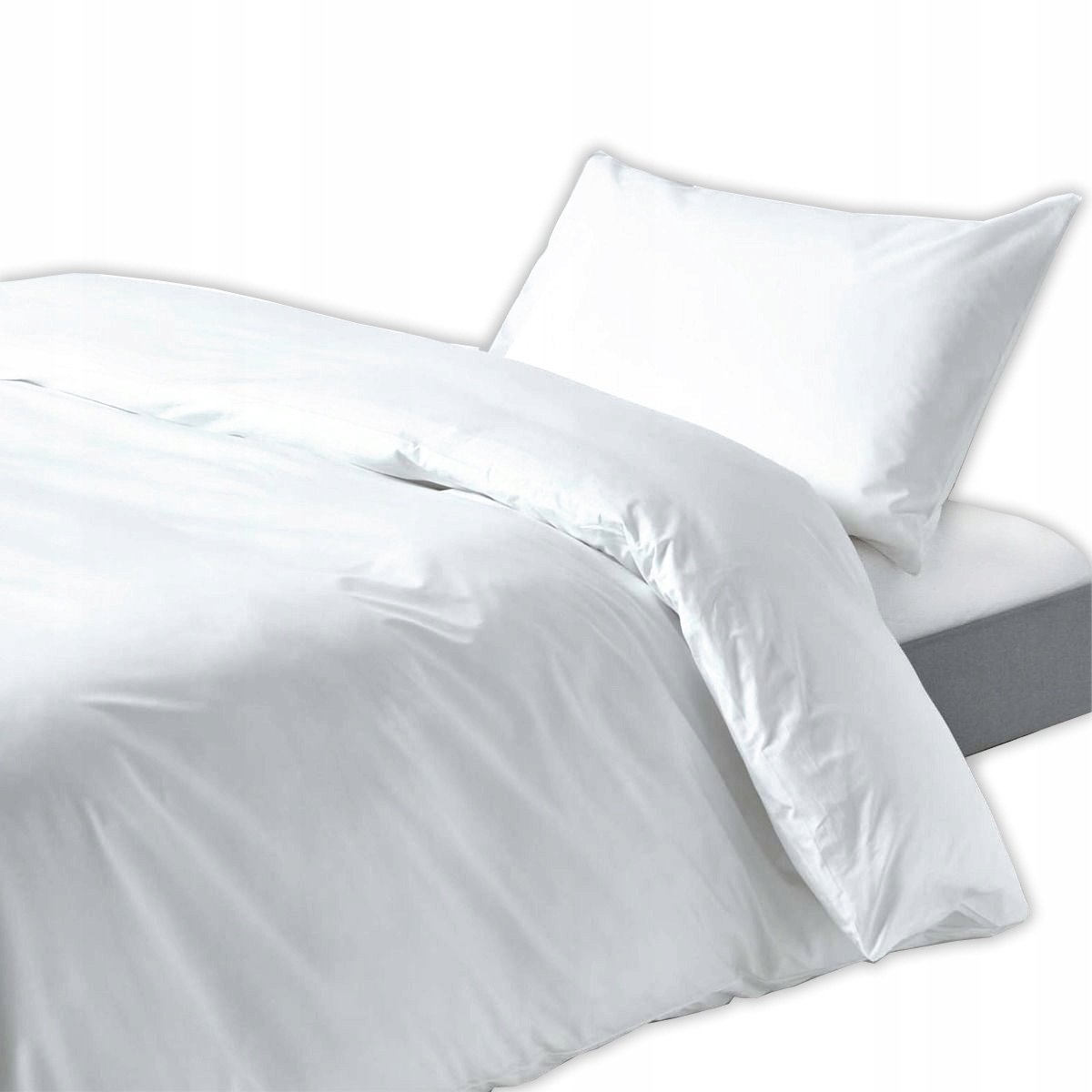 123Obrusy - Hotelbeddengoed - Wit - 160x200cm - 100% Katoen