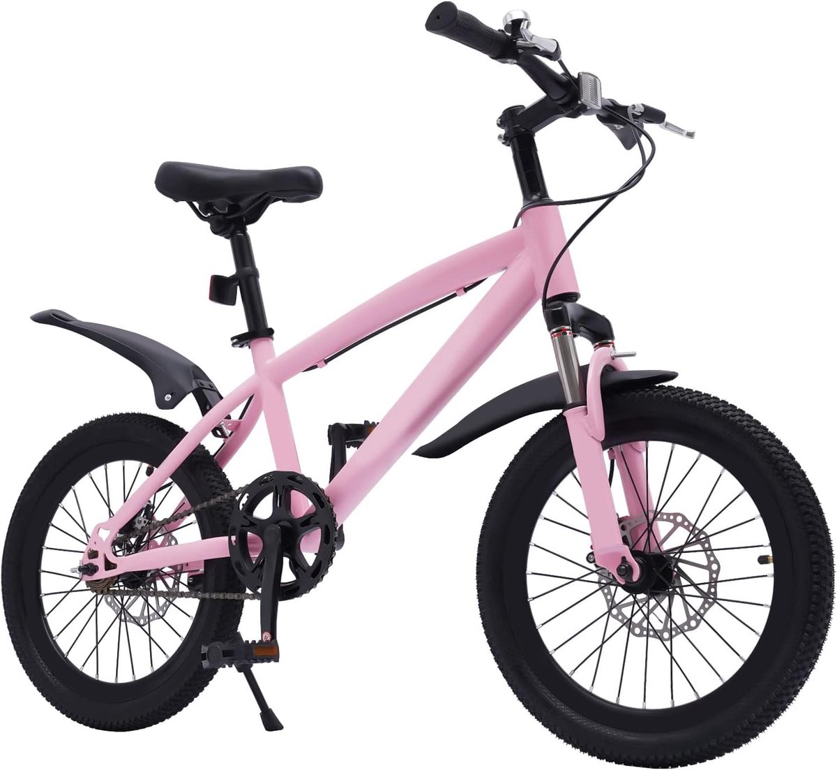 18 inch meisjesfiets MTB stijl voor kinderen 7-10 jaar