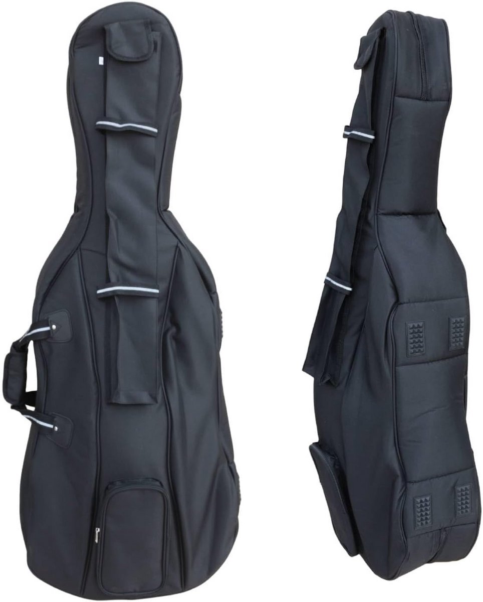 Cello Gigbag - Cellohoes - Muziek Transport - 20mm Schuimvulling - 4/4 Formaat