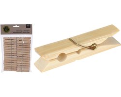 Bamboe - Wasknijpers - 60 Stuks