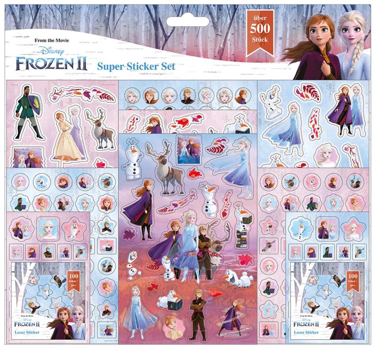 Super Sticker Set - Frozen - Creatief Speelgoed