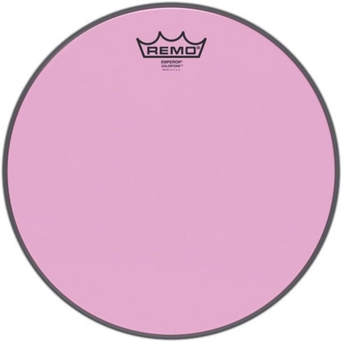 Drumvel Clear Pink - Percussie Onderdeel - Muziek Maken - Twee Mylar Lagen - 6 Inch - Roze