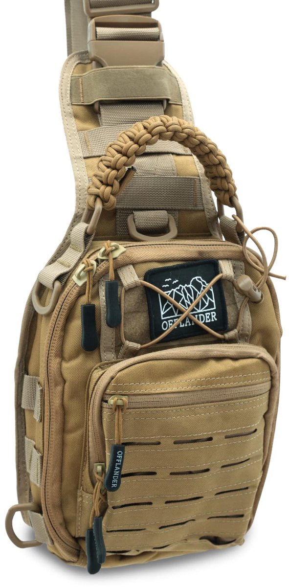 OFFLANDER Tactic 5L - Schoudertas - Groen - Nylon - 5 Liter