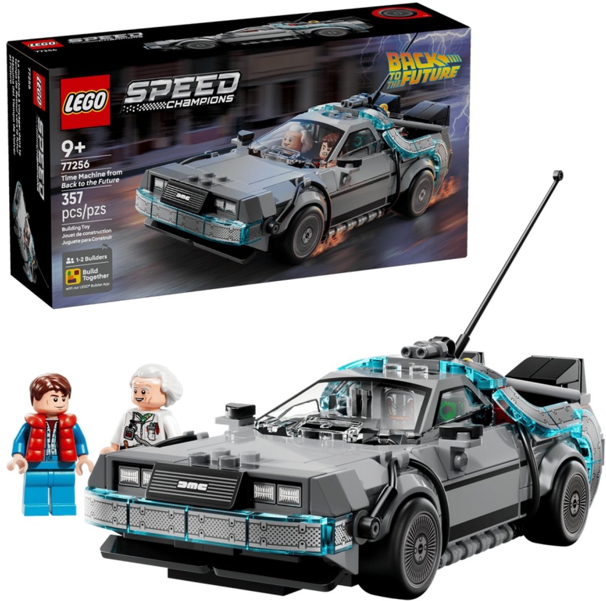 LEGO Speed Champions Tijdmachine uit Back to the Future - 77256 — afbeelding 14