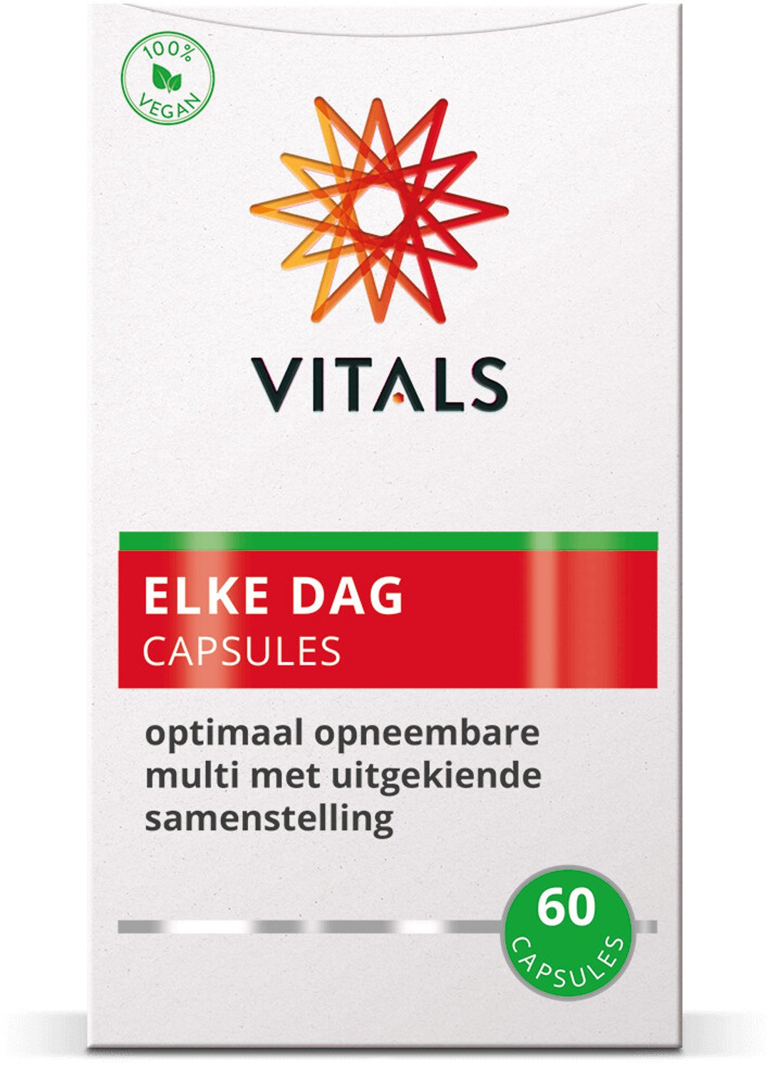 Vitals - Elke Dag - 2 x 60 capsules - Voordeelverpakking
