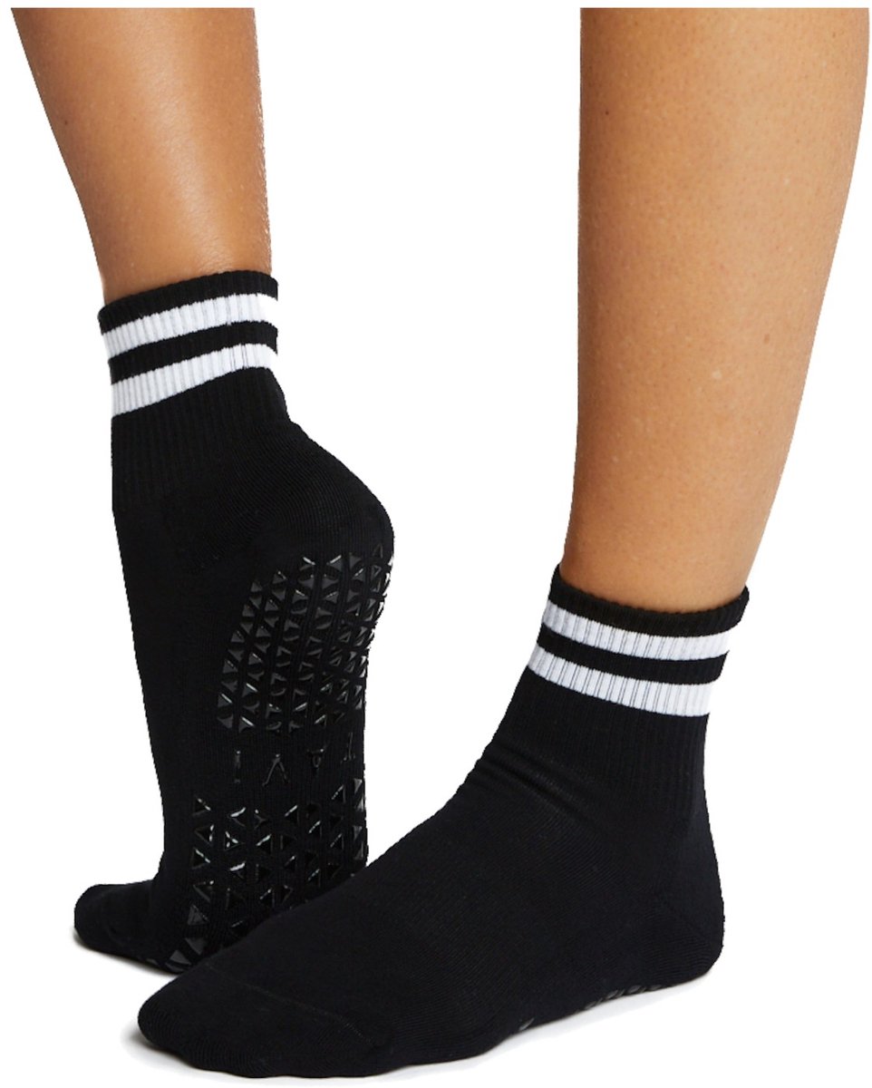 Tavi Aria Yoga Ankle Grip Socks - Zwart - 36-39