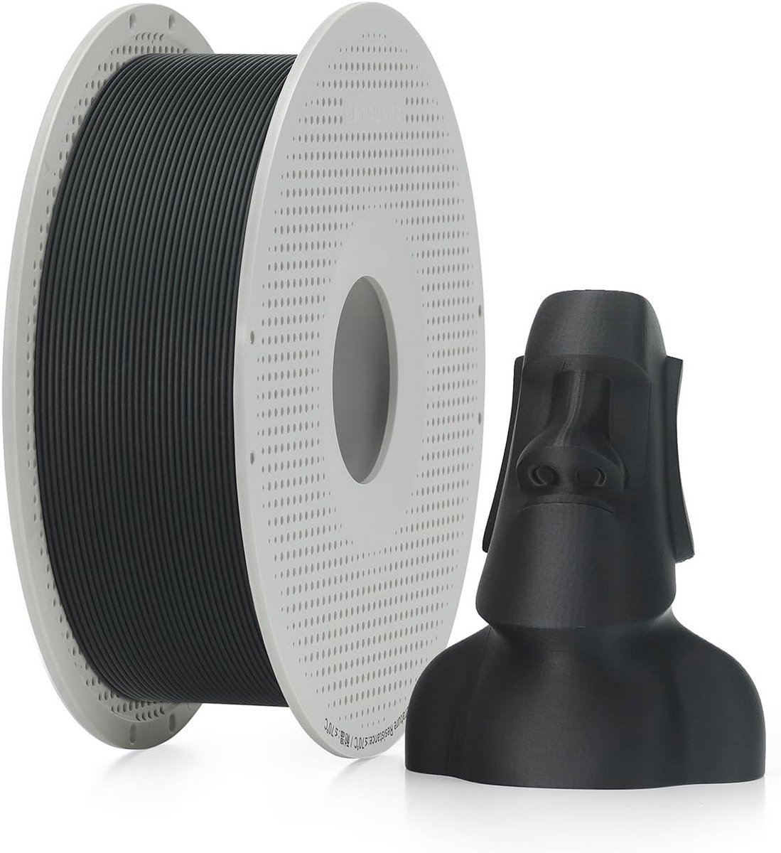 Mat PLA 3D-printerfilament 1.75mm 1kg - Anti-kromtrekken en Klitten - AMS-compatibel