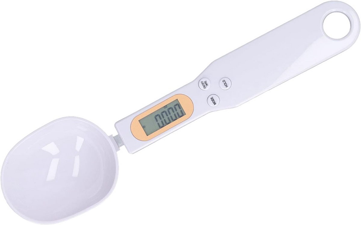 Digitale Lepelweegschaal met LCD Display voor Nauwkeurig Afwegen (500g/0.1g)