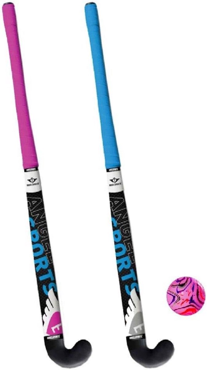 Hockeyset voor Kinderen met 2 Sticks en Bal - 71 cm