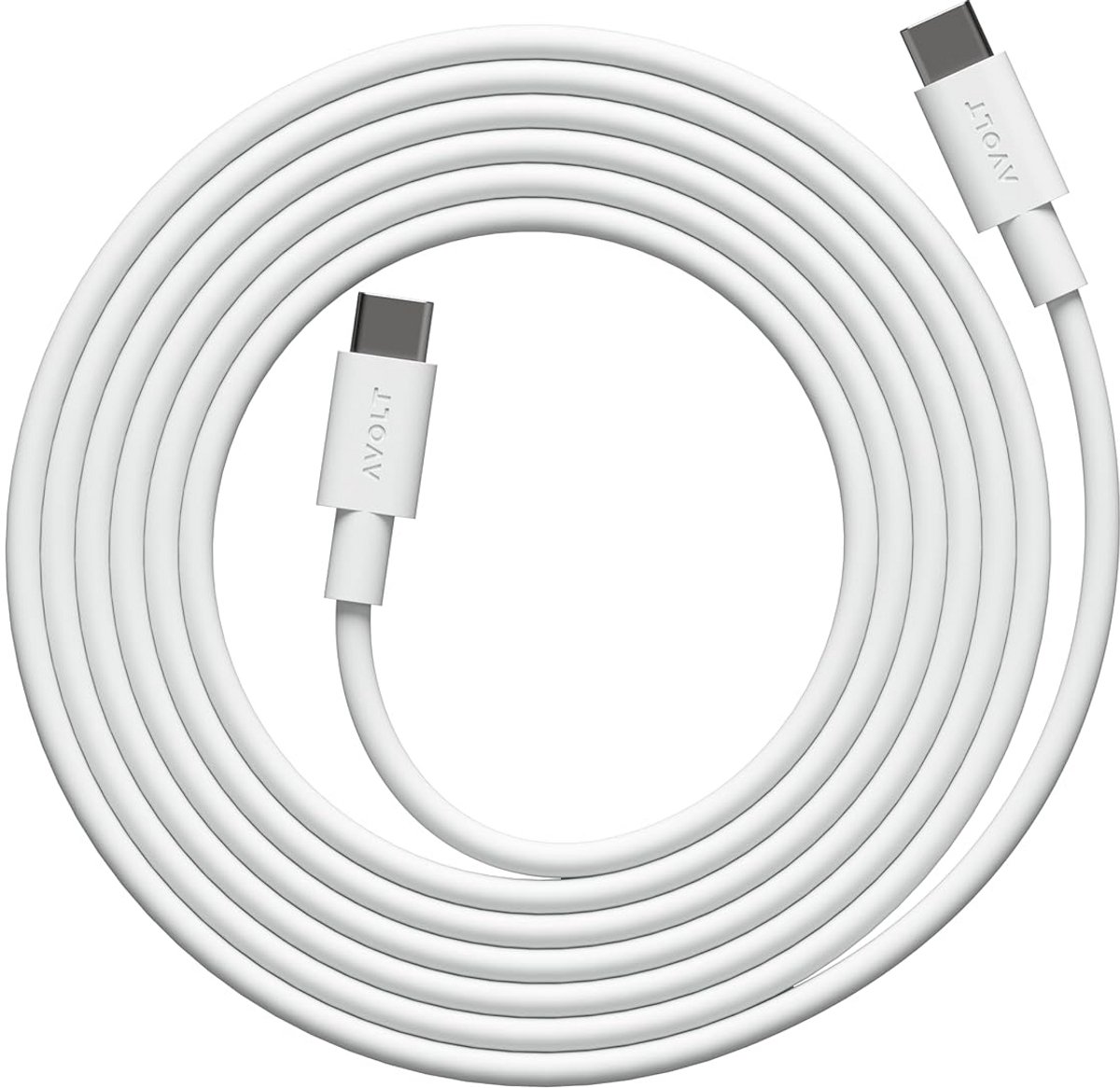 2 meter USB-C naar USB-C oplaadkabel met 60W Power Delivery ondersteuning