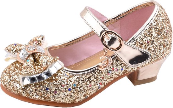 SCHOENEN SNEAKERS STRASS BABY MEISJE ROZE BABYSCHOENEN FEESTJE BLING LUXE PRINSES Brillabenny (3-6 maanden Zoollengte 11 cm