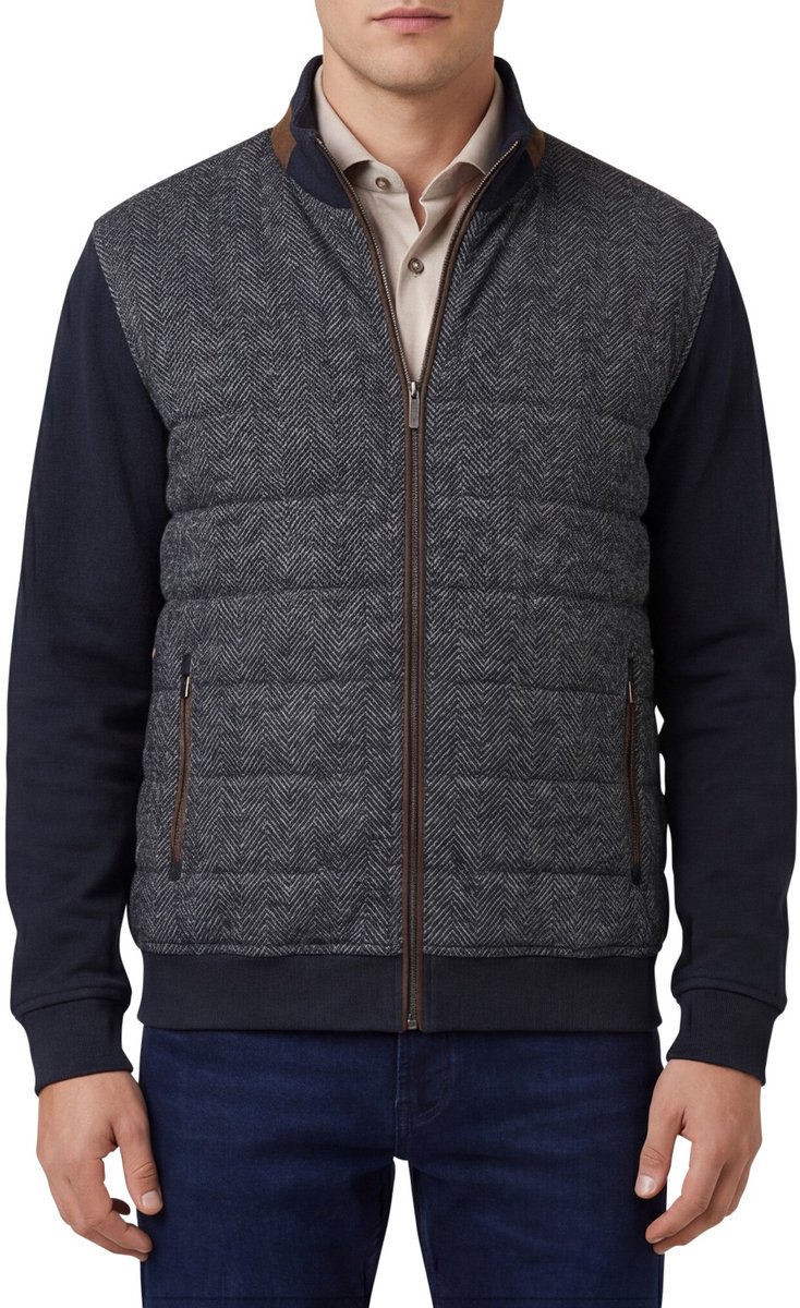 Bugatti vest blauw