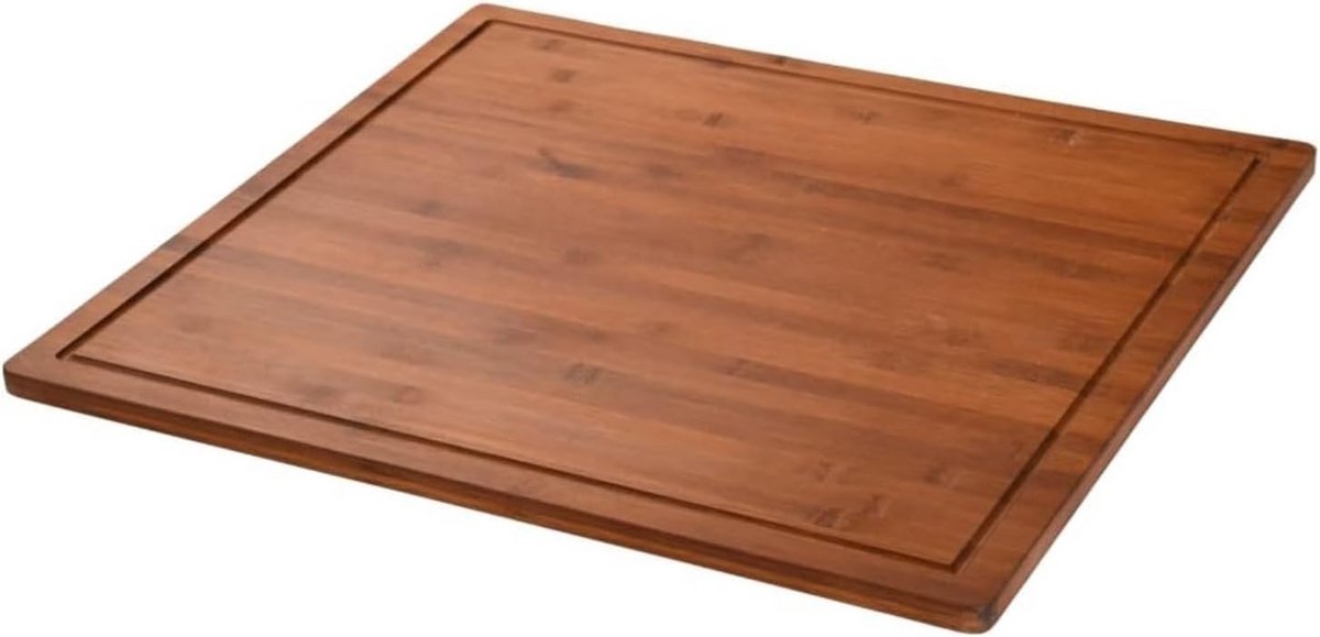 XXL Snijplank en Dekplaat voor Fornuis van Bamboe 56x50 cm