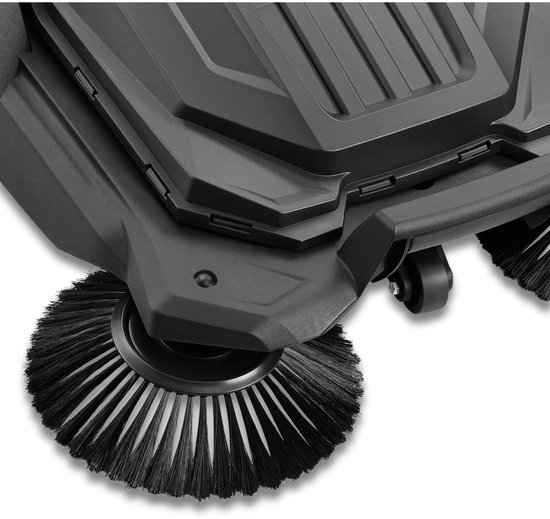 FUXTEC FX-HK65 Handveger 650 mm breed, opvangbak 20 L, voor buitenoppervlakken tot 2000 m², opritten en terrassen van FUXTEC — afbeelding 4