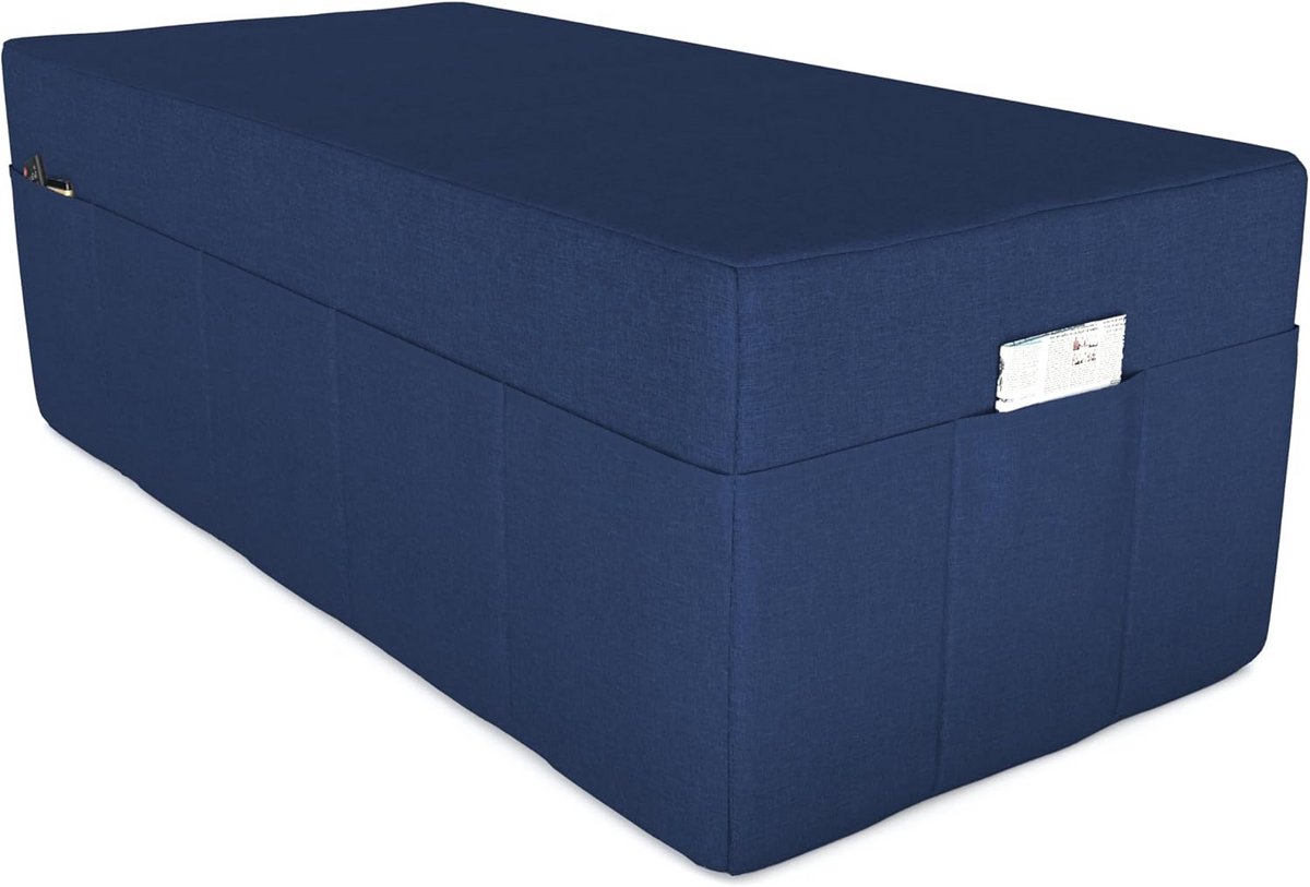 Opvouwbare Gastenmatras 3-Delig 140x195 cm voor Logeren en Kamperen