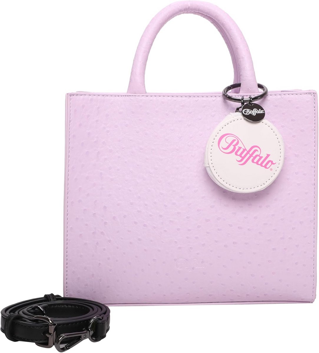 Grote Dames Shopper Tas met Korte Handvatten en Afneembare Schouderriem