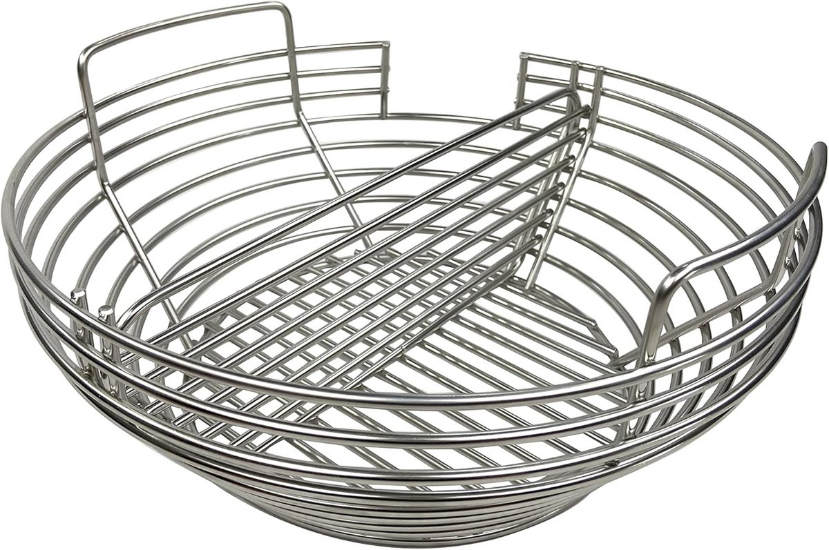 Kick Ash Mand voor 21 inch Kamado Grills met Centrale Verdeler