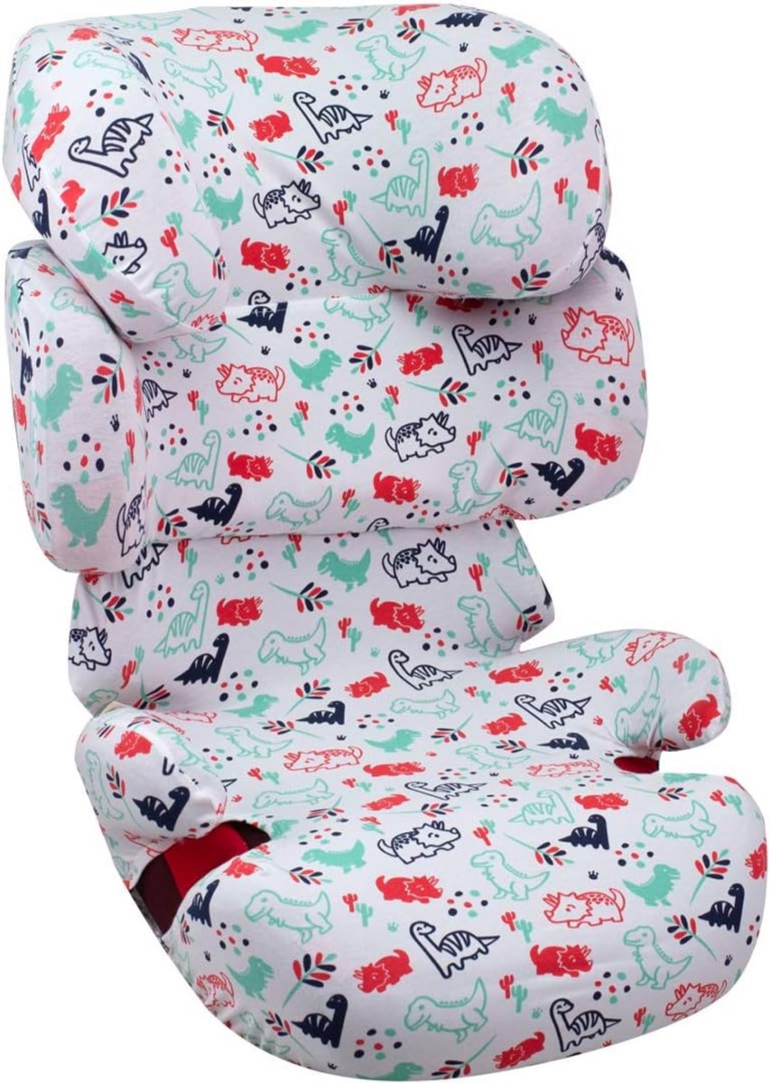 Hoes voor Kinderautostoel Compatibel met Cybex Solution Fix - Zwarte Beschermhoes – foto 4