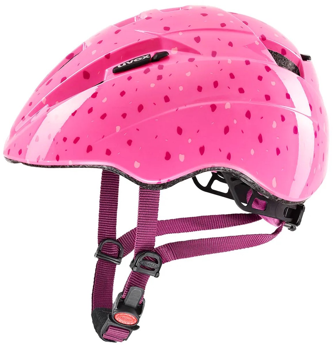 Fietshelm Uvex Kids Kid 2 Pink Confetti-46 - 52 cm – foto 8
