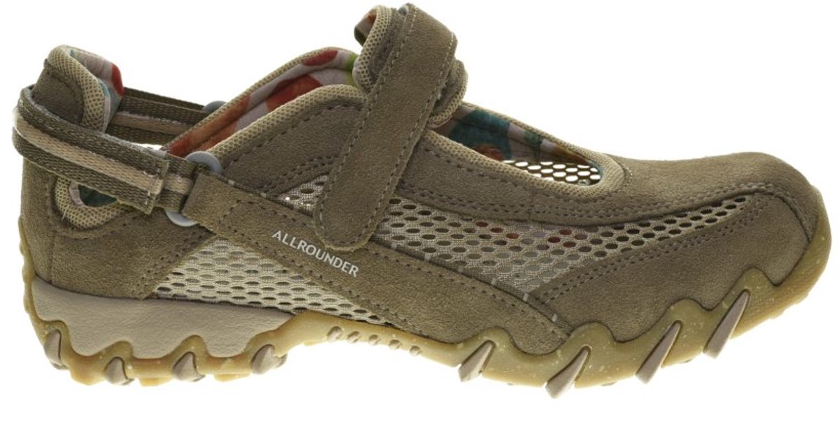 mephisto allrounder - NIRO C. SUEDE - - Kleur: Taupe - Maat: 41